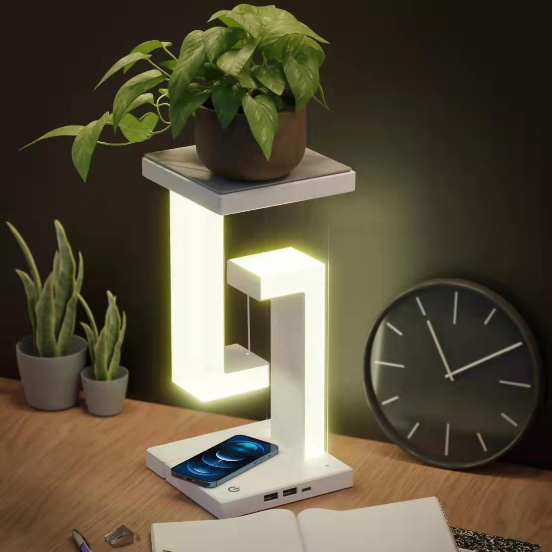 Floating Wireless Charging Balance Lamp