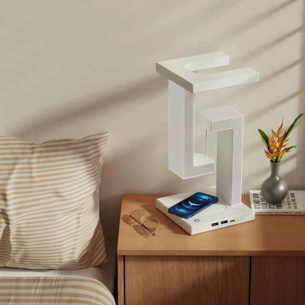 Floating Wireless Charging Balance Lamp